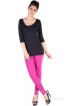 De Moza Casual 3/4 Sleeve Solid Women's Top